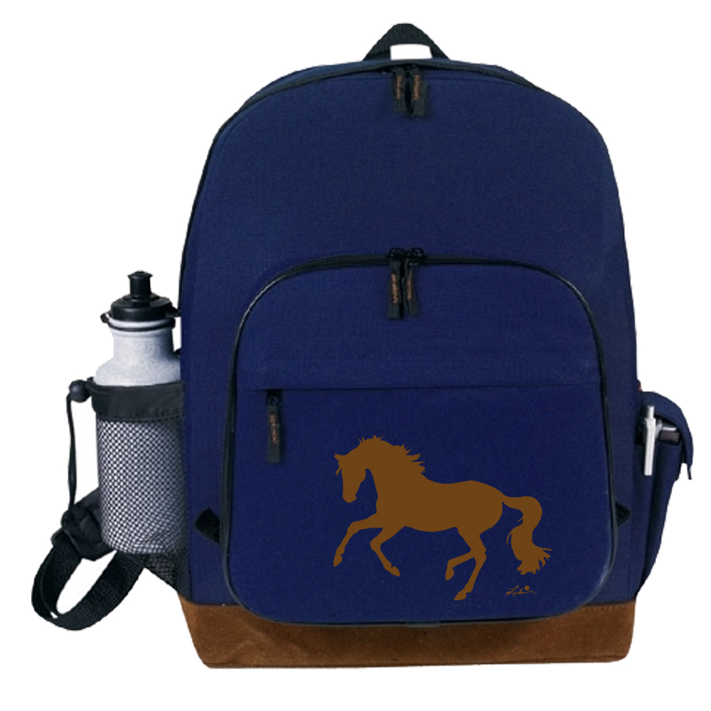 plush horse backpack