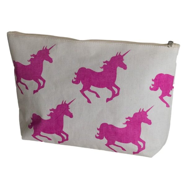 Unicorn cosmetics bag