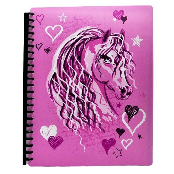 Pink Horse Display Folder