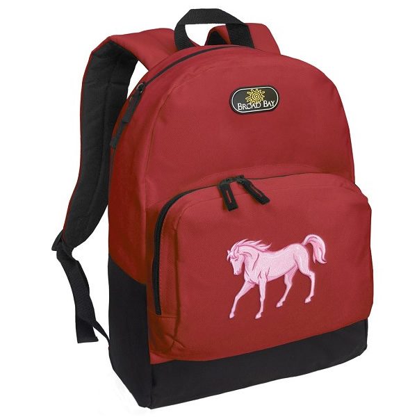 Broad Bay Red Horse Lover Backpack