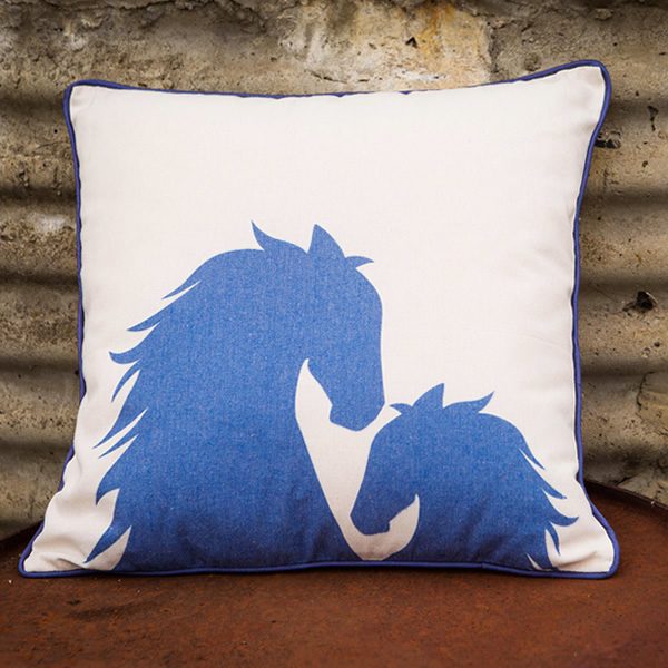Filly Love Mare and Foal Cushion Natural