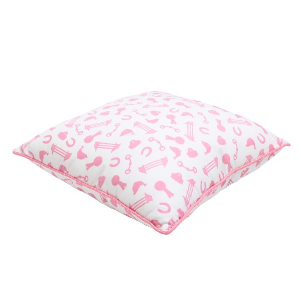 Pink Horse Cushion Cover
