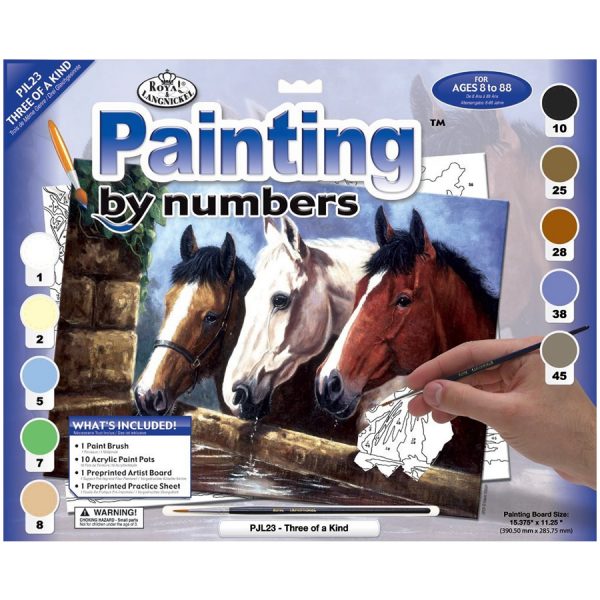 Horse Paint by Numbers