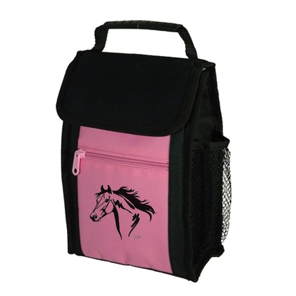 Pink Lila Lunch Bag