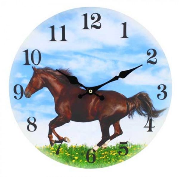 Galloping Horse Clock