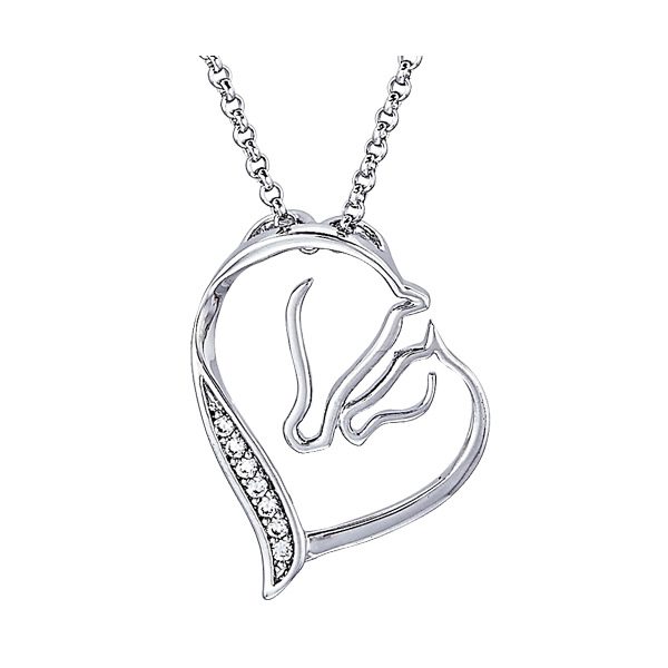 Mare and Foal Love Necklace