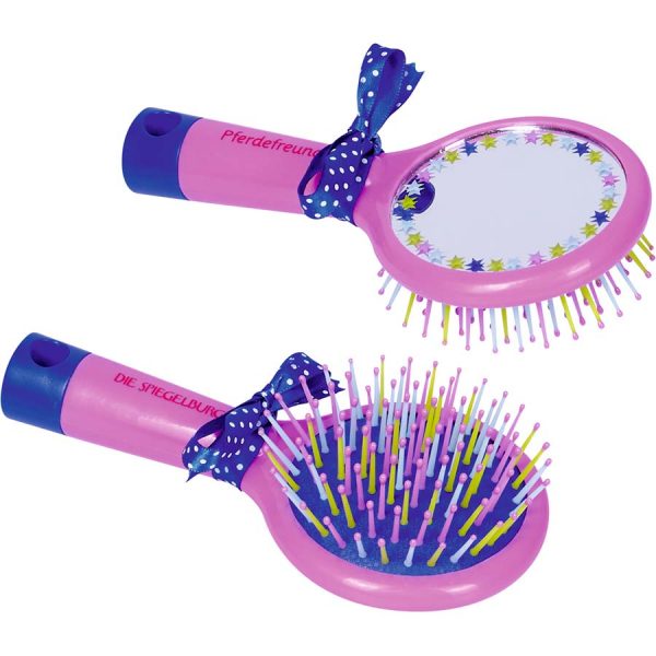 Horse Friends Hairbrush with Mirror