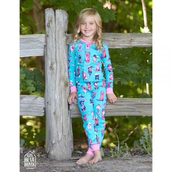 Hatley Cowgirl Boot Union Suit