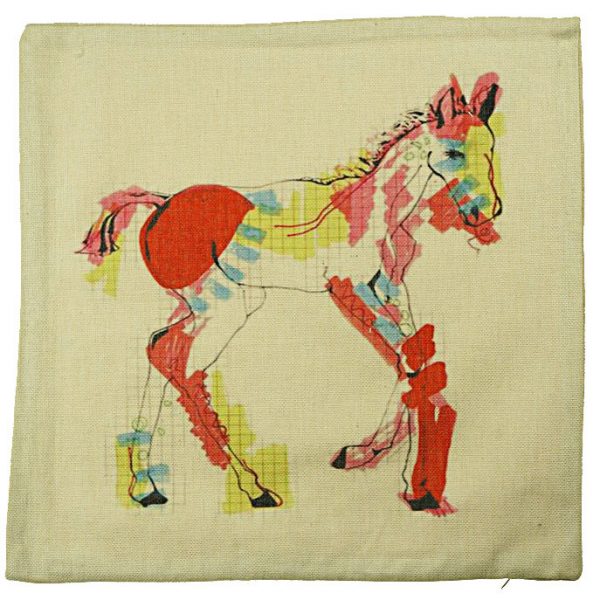Colourful Foal cushion
