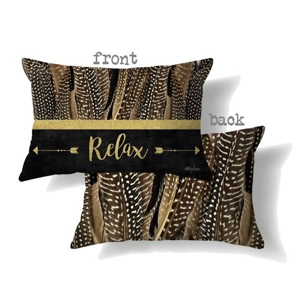 Relax feather cushion