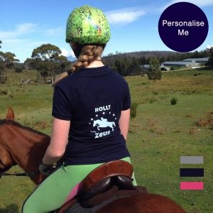Jumping Horse Personalised Polo