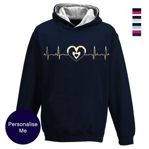 horse heartbeat hoodie