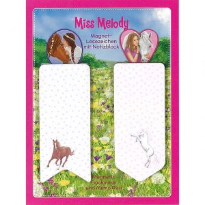 miss melody magnetic bookmark