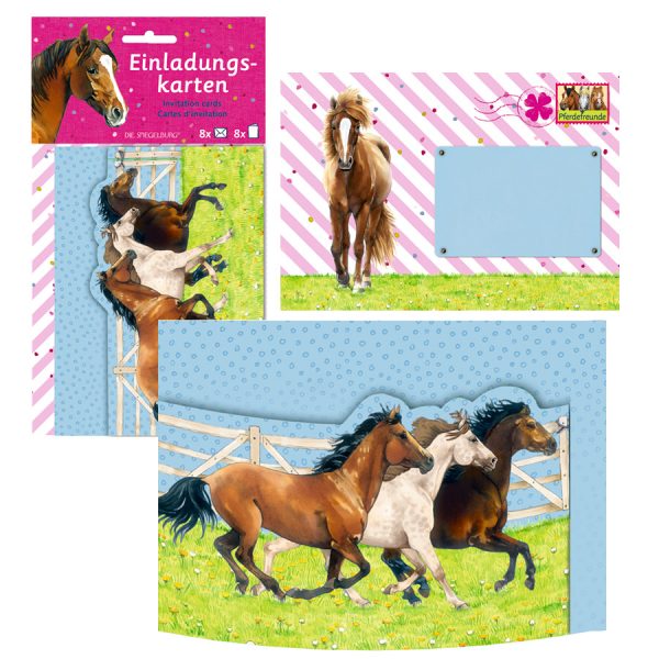 Horse Friends Party Invites