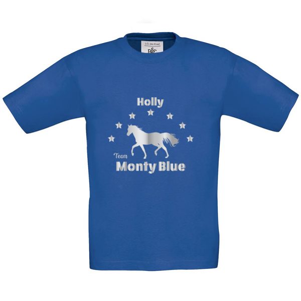 walking horse personalised tshirt