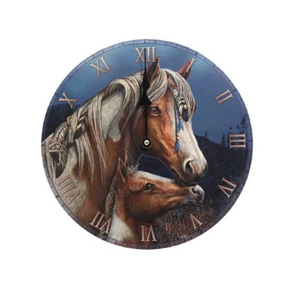 Apache Horse Clock