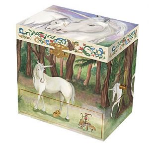 Unicorn music box large