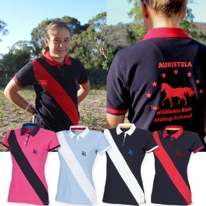 Personalised Horse Stripe Polo