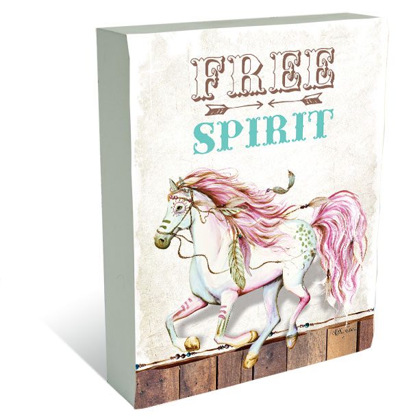 free spirit pony block