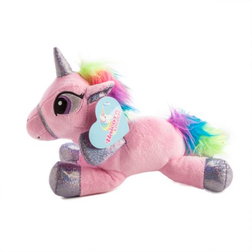 Plush Flying Unicorn Pink - Filly and Co Horse Gifts