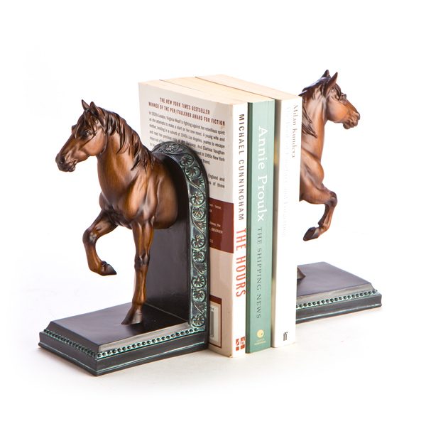 horse bookends