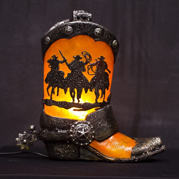 cowboy boot lamp