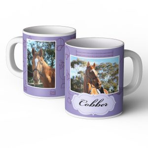 personalised horse mug