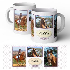 Personalised horse mug