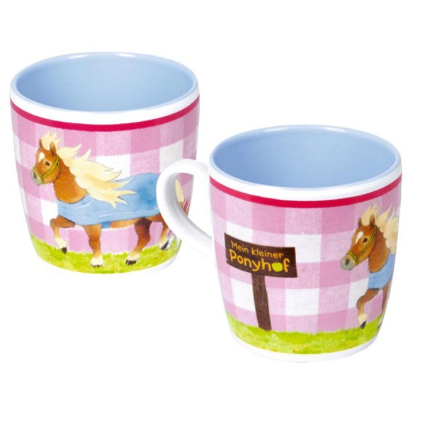 Pony Melamine Cup