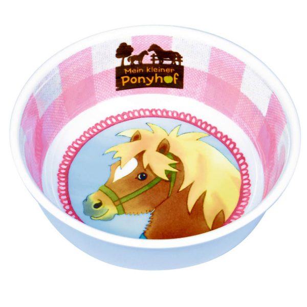 Pony melamine bowl