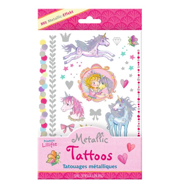 metallic unicorn tattoos