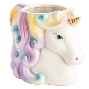 pretty unicorn 3d mug