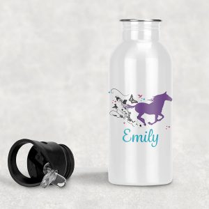 swirl horse drink bottle