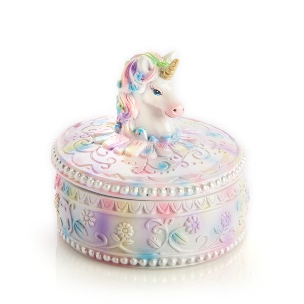 unicorn trinket box