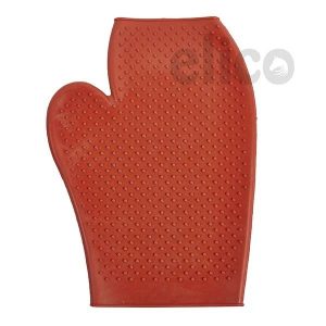 rubber grooming glove