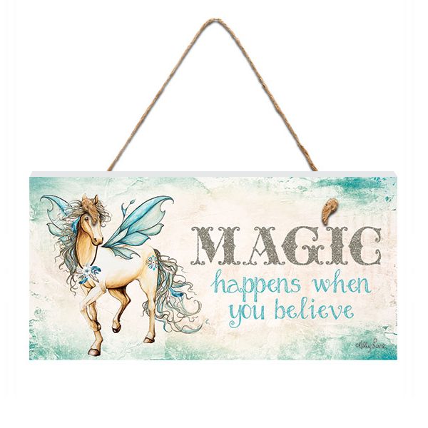 Pegasus Magic Hanging Plaque