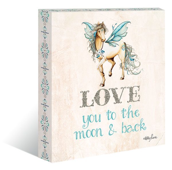 Pegasus Love You To The Moon and Back Canvas