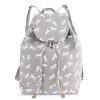 Canvas Horse Backpack Grey