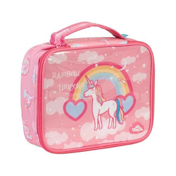 rainbow unicorn lunch box