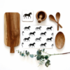 Horse Placements Kitchen Decor