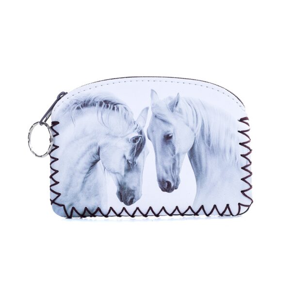 horse coin purse whites
